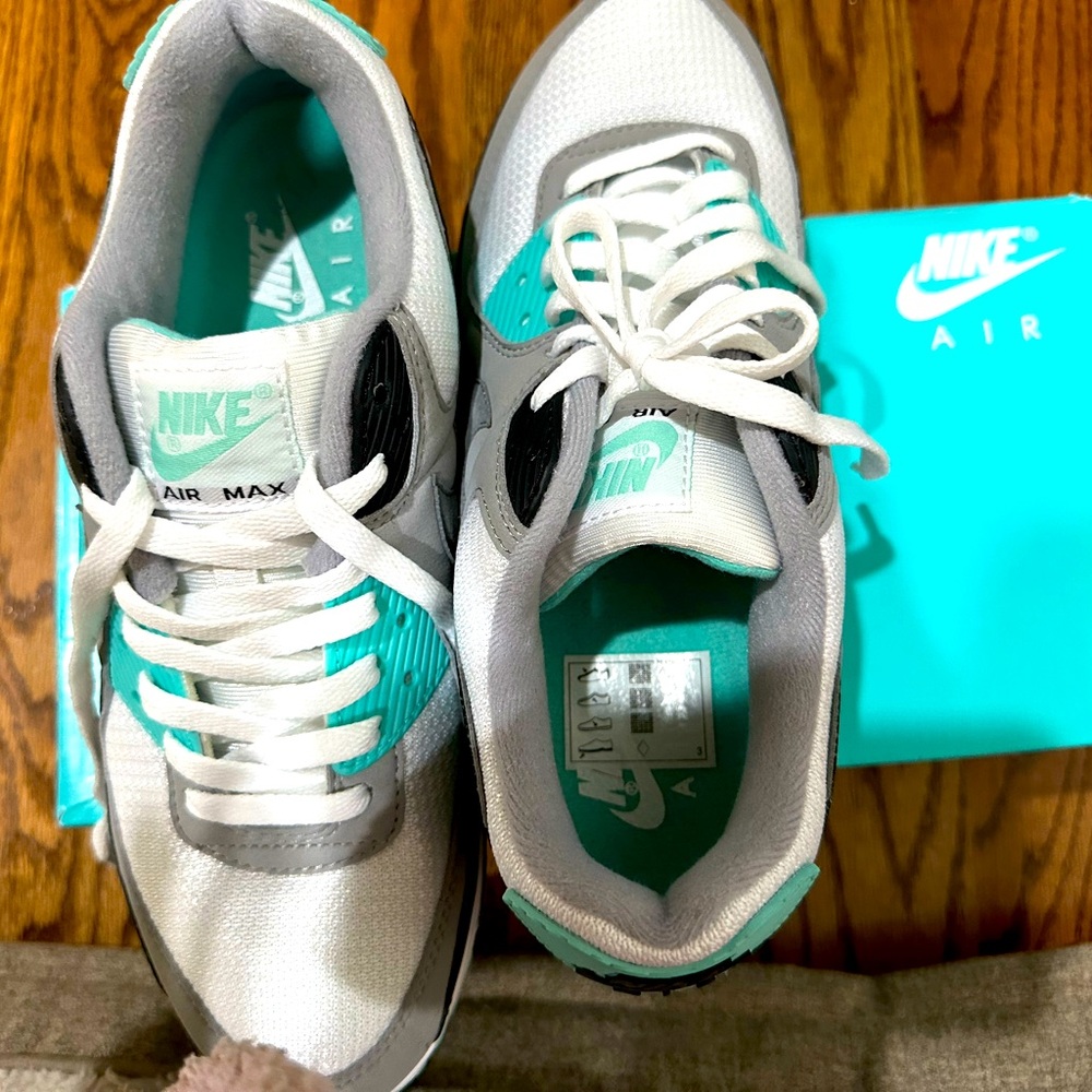Tiffany Blue Nike air max 90. Worn only once.
